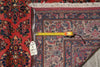 Load image into Gallery viewer, 7 x 7.6 Dark Salmon Fine Persian Sarouk square Rug - view 13