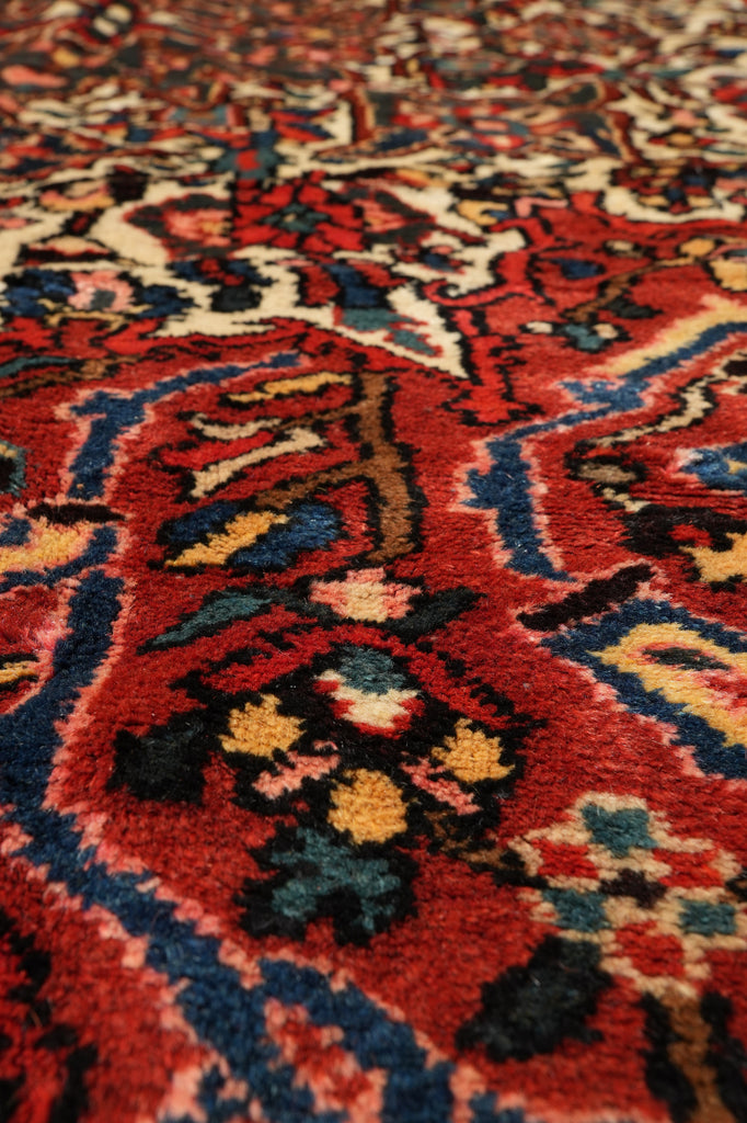 10.4 x 16 OLD Persian Bakhtiar Rug Tribal #PIX-15084