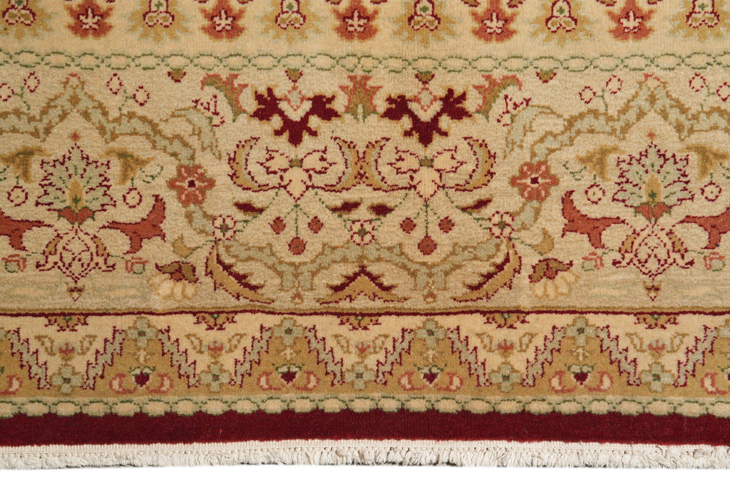 8.2 x 11.3 New Handmade Zigler Chobi Rug Gold #F-4176