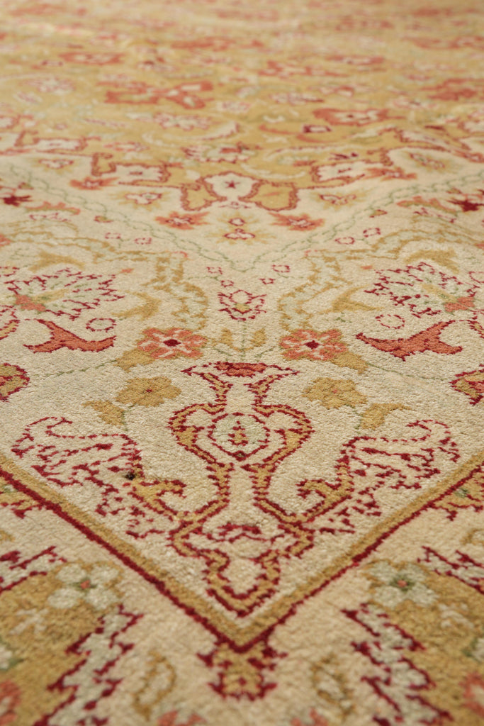 8.2 x 11.3 New Handmade Zigler Chobi Rug Gold #F-4176