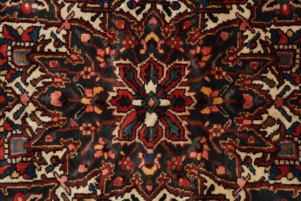 10.4 x 16 OLD Persian Bakhtiar Rug Tribal #PIX-15084