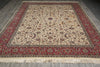 Load image into Gallery viewer, Decorative rug with intricate patterns on a plain background