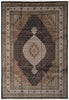 Load image into Gallery viewer, Decorative rug with intricate patterns on a plain background