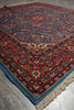 Load image into Gallery viewer, 7 x 7 Blue Fine Persian Sarouk Square Rug - view 5