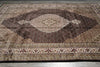 Load image into Gallery viewer, Decorative rug with intricate patterns on a wooden floor
