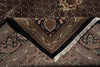 Load image into Gallery viewer, Close-up of a patterned rug with intricate designs and fringes.