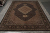 Load image into Gallery viewer, Decorative rug with intricate patterns on a plain floor.