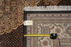 Load image into Gallery viewer, Decorative rug with a measuring tape on top, showing dimensions.