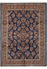 Load image into Gallery viewer, 7.3 x 9.8 Navy Blue Fine Persian Sarouk Rug #B-72319
