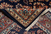 Load image into Gallery viewer, 7.3 x 9.8 Navy Blue Fine Persian Sarouk Rug #B-72319