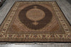 Load image into Gallery viewer, Decorative rug with intricate patterns on a wooden floor
