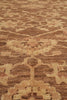 Load image into Gallery viewer, 9 x 11.8 Brown Neutral Warm Colors Handmade Zigler Chobi Rug #F-4178
