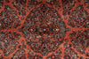 Load image into Gallery viewer, 6.8 x 6.8 Salmon Fine Persian Sarouk Square Rug #B-72318
