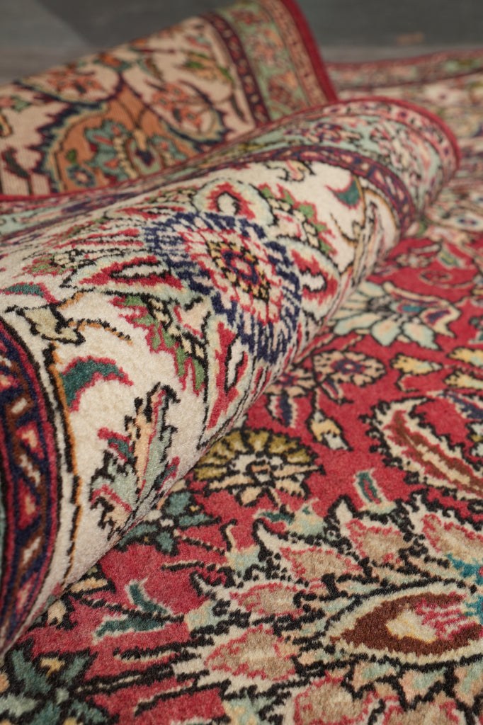 11 x 18 Semi-Antique Persian Tabriz Rug #B-79955