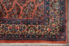 Load image into Gallery viewer, 6.8 x 6.8 Salmon Fine Persian Sarouk Square Rug #B-72318