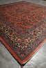 Load image into Gallery viewer, 6.8 x 6.8 Salmon Fine Persian Sarouk Square Rug #B-72318