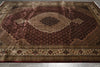 Load image into Gallery viewer, Decorative rug with intricate patterns on a plain background