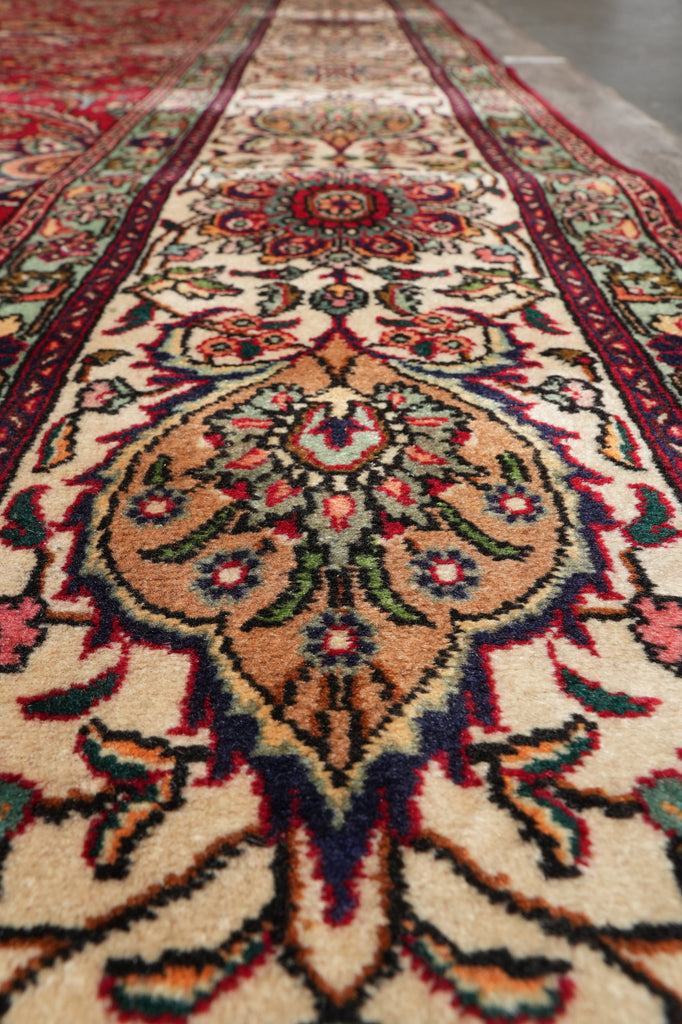 11 x 18 Semi-Antique Persian Tabriz Rug #B-79955