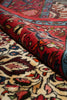 Load image into Gallery viewer, 6.7 x 10 Ivory Fine Persian Lilihan Bibikabad Rug #B-72413