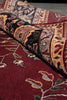 Load image into Gallery viewer, 12.8 x 20.5 New Handmade Sarouk Wool Rug Burgundy #PIX-1144