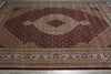 Load image into Gallery viewer, Decorative rug with intricate patterns on a plain background