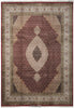Load image into Gallery viewer, Decorative rug with intricate patterns on a plain background