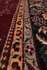 Load image into Gallery viewer, 12.8 x 20.5 New Handmade Sarouk Wool Rug Burgundy #PIX-1144