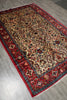 Load image into Gallery viewer, 6.7 x 10 Ivory Fine Persian Lilihan Bibikabad Rug #B-72413