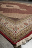 Load image into Gallery viewer, Decorative rug with intricate patterns on a tiled floor