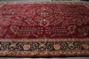 Load image into Gallery viewer, 12.8 x 20.5 New Handmade Sarouk Wool Rug Burgundy #PIX-1144