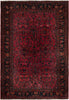 Load image into Gallery viewer, 8.6 x 11.9 Antique Persian Lilihan Rug 1930&#39;s Rich Mahagony #F-4153