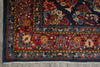 Load image into Gallery viewer, 7 x 10 Navy Blue Fine Persian Sarouk Wool Rug #B-72420
