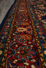 Load image into Gallery viewer, 7 x 10 Navy Blue Fine Persian Sarouk Wool Rug #B-72420