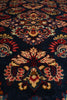Load image into Gallery viewer, 7 x 10 Navy Blue Fine Persian Sarouk Wool Rug #B-72420