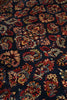 Load image into Gallery viewer, 7 x 10 Navy Blue Fine Persian Sarouk Wool Rug #B-72420