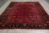 Load image into Gallery viewer, 8.6 x 11.9 Antique Persian Lilihan Rug 1930&#39;s Rich Mahagony #F-4153
