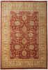 Load image into Gallery viewer, 8.10 x 11.6 New Handmade Zigler Chobi Carpet Rust Coral #F-4181