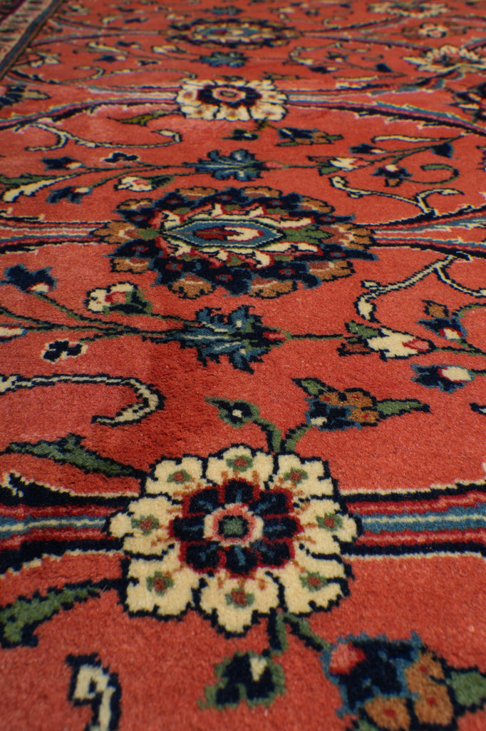 5.5 x 8.8 Blush Color Fine Persian Sarouk Rug #B-72415