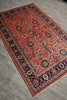 Load image into Gallery viewer, 5.5 x 8.8 Blush Color Fine Persian Sarouk Rug #B-72415