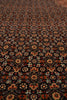 Load image into Gallery viewer, 11.6 x 16.6 Authentic Persian Tabriz Mahi Handmade 400 KPSI Wool and Silk Rug Black #PIX-691