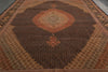 Load image into Gallery viewer, 11.6 x 16.6 Authentic Persian Tabriz Mahi Handmade 400 KPSI Wool and Silk Rug Black #PIX-691
