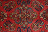 Load image into Gallery viewer, 7.3 x 10.3 Pinky Salmon Persian Sarouk Wool Rug #B-72414