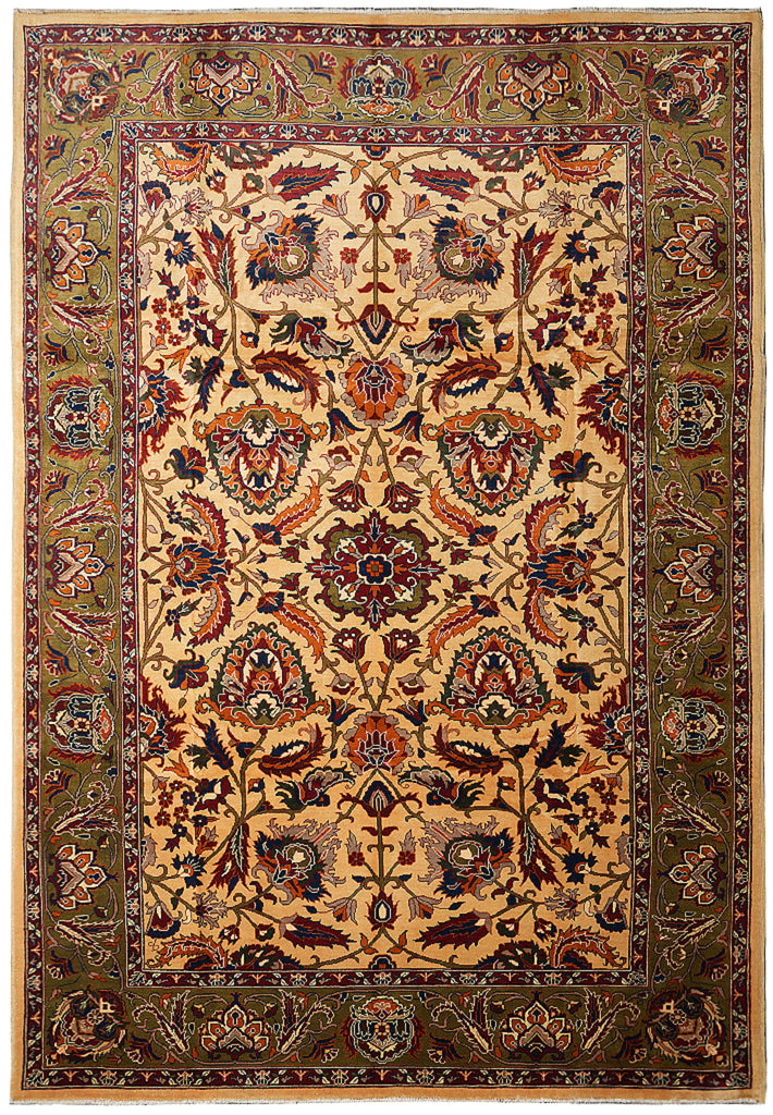8.6 x 11.8 Chobi Peshawar Zigler Rug #F-4182