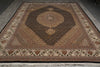 Load image into Gallery viewer, Decorative rug with intricate patterns on a plain background