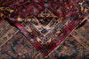 Load image into Gallery viewer, 12.7 x 19.5 Genuine Antique Persian Rug Burgundy Blue 1930&#39;s #PIX-231