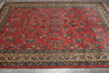 Load image into Gallery viewer, 7.3 x 10.3 Pinky Salmon Persian Sarouk Wool Rug #B-72414