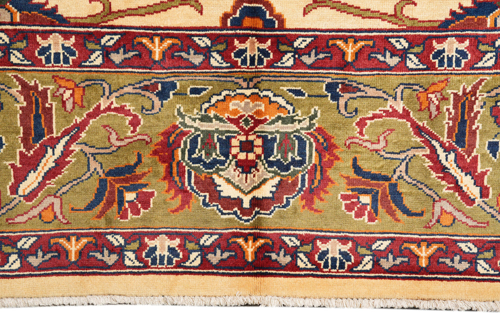 8.6 x 11.8 Chobi Peshawar Zigler Rug #F-4182