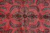 Load image into Gallery viewer, 7 x 10.7 Salmon Fine Persian Sarouk Rug #B-72763