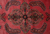 Load image into Gallery viewer, 7 x 10.7 Salmon Fine Persian Sarouk Rug #B-72763