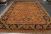 Load image into Gallery viewer, 11.7 x 18.3 Golden wool Handmade Jaipur Rug #B-78903